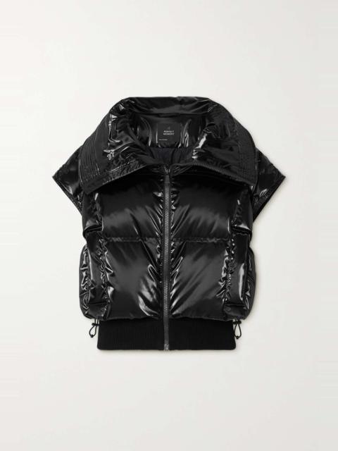 PERFECT MOMENT Sierra quilted glossed-shell vest