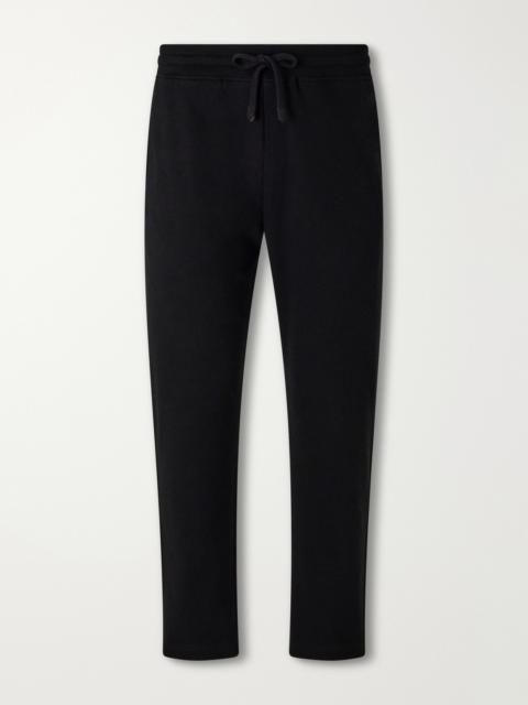 Canali Straight-Leg Cotton and Cashmere-Blend Jersey Drawstring Sweatpants