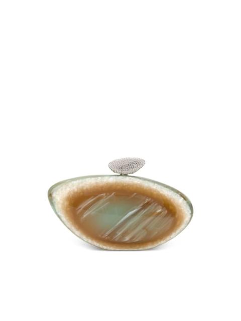BENEDETTA BRUZZICHES printed armonia clutch bag