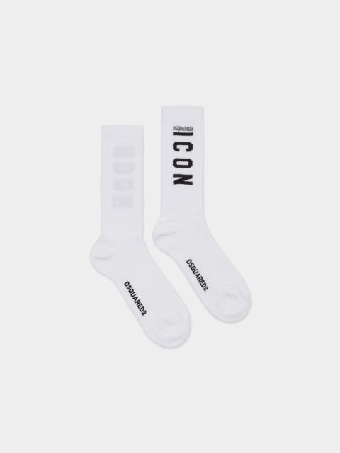 DSQUARED2 ICON MID-CREW SOCKS