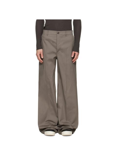 Rick Owens Gray Tower Work Trousers