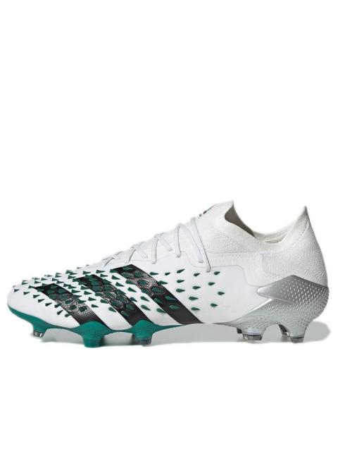 adidas adidas Predator Freak.1 L Fg Eqt Football Sports Shoes White/Green/Black GW0749