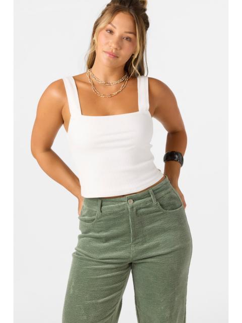 O'Neill Vanessa Solid Sleeveless Top