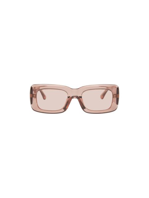 Orange Linda Farrow Edition Marfa Sunglasses