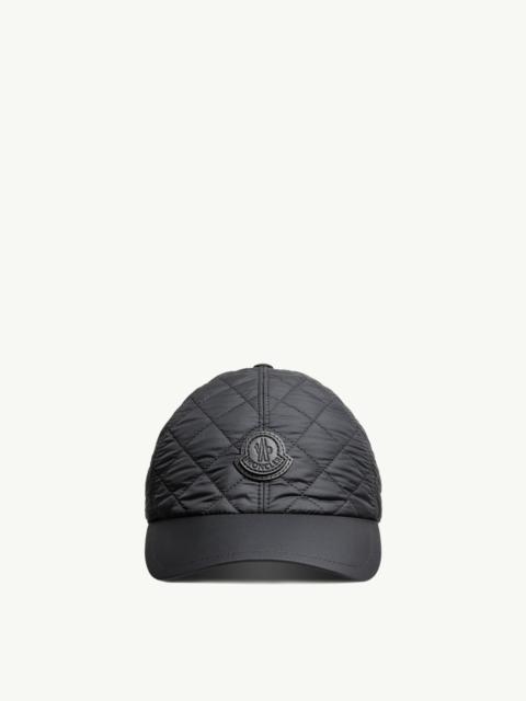 Moncler Diamond-Quilted Baseball Cap