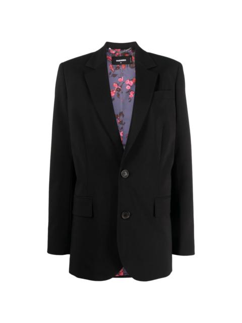 single-breasted blazer