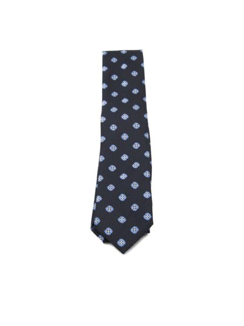 ZEGNA floral-pattern tie