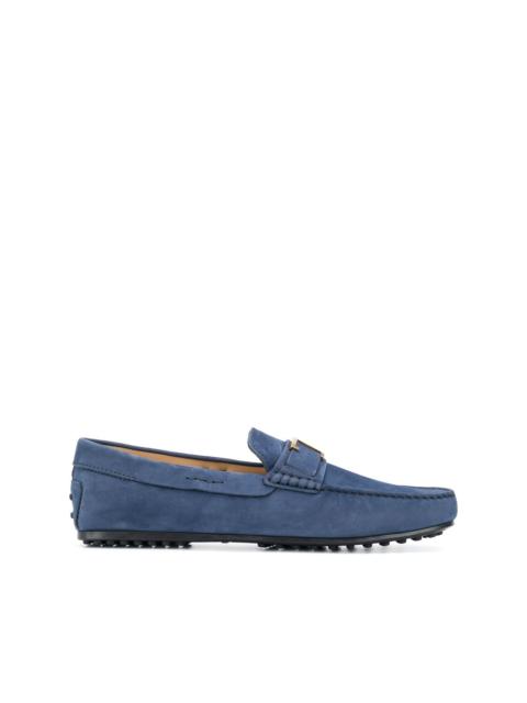 Tod's T plaque loafers