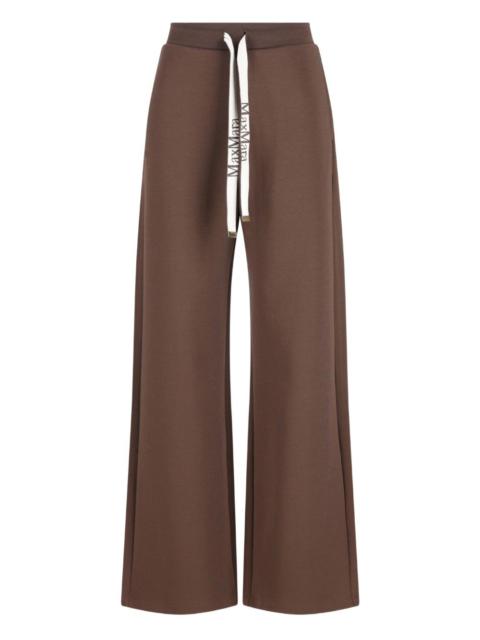 'S Max Mara Smmbali logo-print trousers