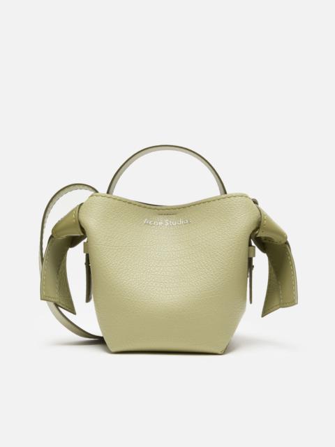 Acne Studios Musubi mini shoulder bag - Sage green/herb green
