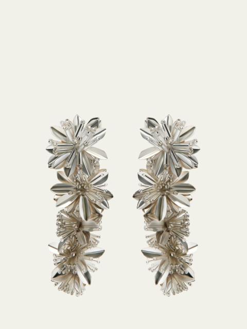 Oscar de la Renta Fireworks Tassel Earrings