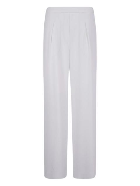 EMPORIO ARMANI pleated-front straight trousers