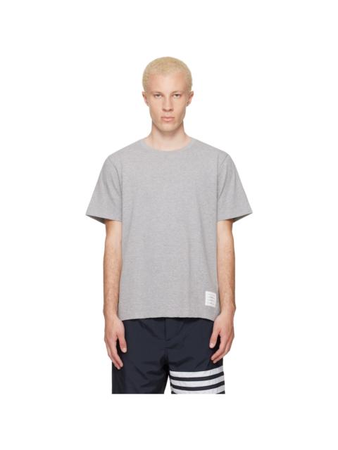 Thom Browne Gray Jersey Relaxed T-shirt