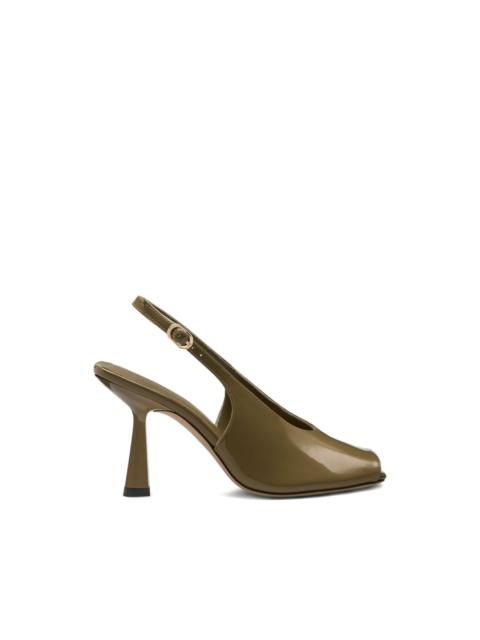 Stuart Weitzman Val peep-toe slingback pumps