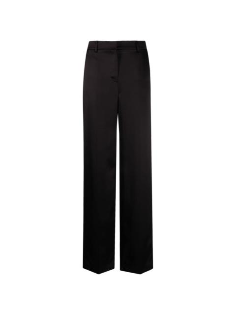 MAGDA BUTRYM satin straight-leg trousers