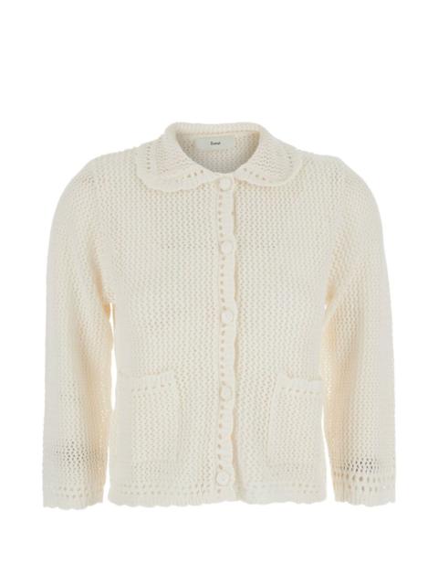 Dunst open-knit cardigan