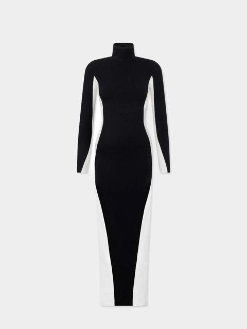 DSQUARED2 SKIERS LONG SLEEVE JERSEY DRESS