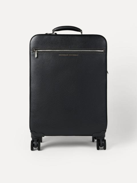 Brunello Cucinelli Grained calfskin suitcase