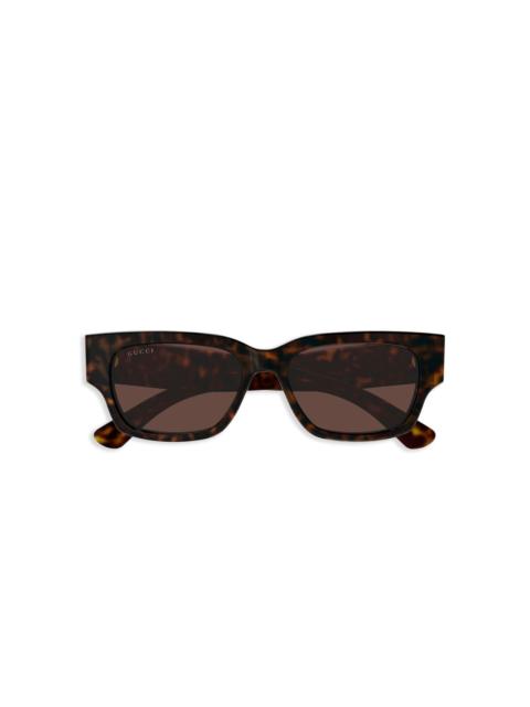 GUCCI rectangle-frame sunglasses
