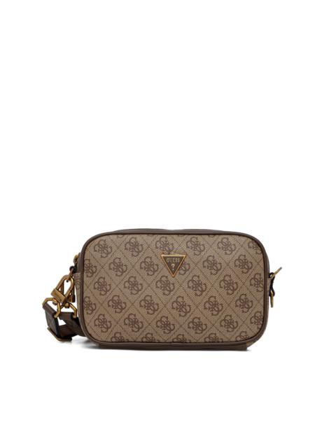 GUESS USA Milano monogram-pattern logo messenger bag