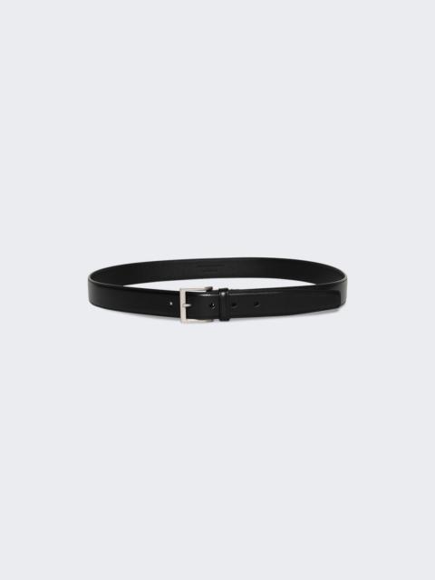 SAINT LAURENT Leather Belt Nero
