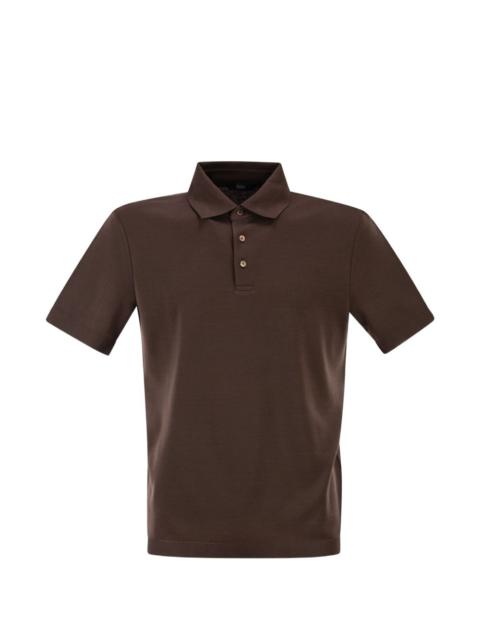 Herno cotton polo shirt
