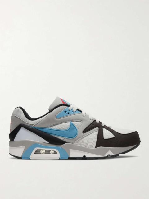 Air Structure Triax 91 OG Rubber-Trimmed Mesh and Suede Sneakers