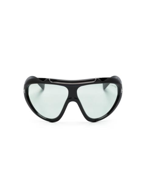 Linden oversized-frame sunglasses