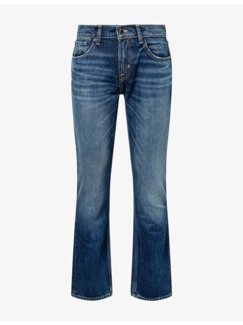 7 For All Mankind The Straight 32 Mid-Rise Denim Jeans