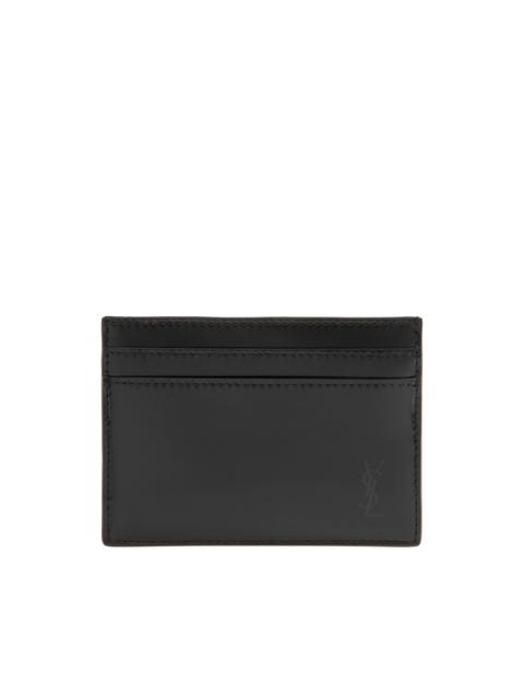 SAINT LAURENT Leather Card Holder