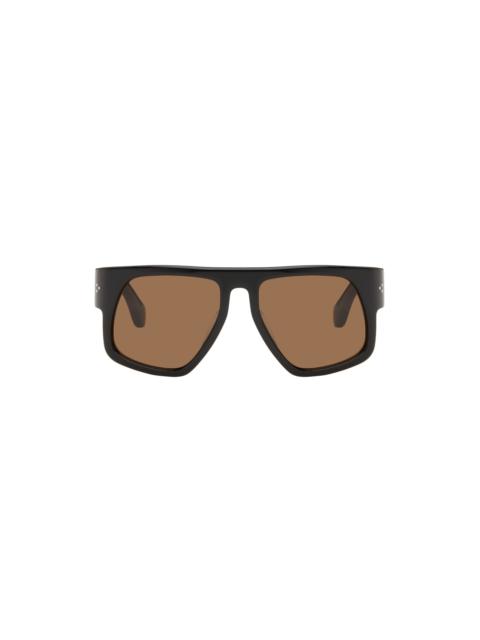 PORT TANGER Black Luna Sunglasses