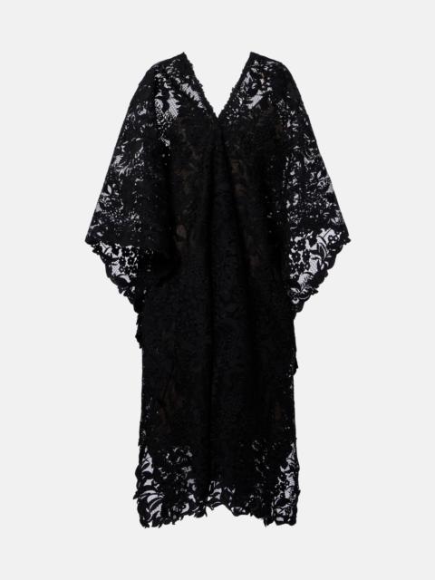 Guipure lace kaftan