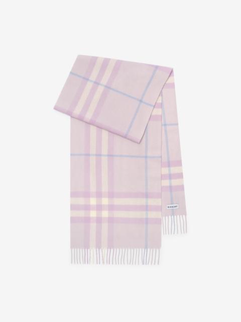 Burberry Check Cashmere Scarf