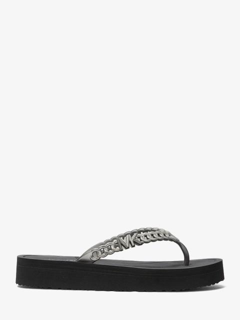 MICHAEL KORS Zaza Platform Flip Flop