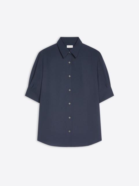 Dries Van Noten CUFFED CREPE SHIRT