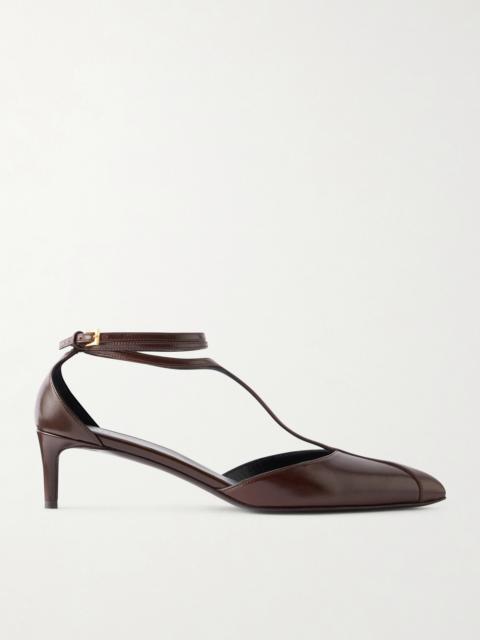 KHAITE Mia Leather Pumps