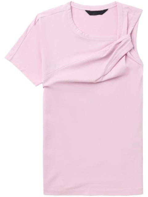 JUUN.J single-sleeve cotton T-shirt