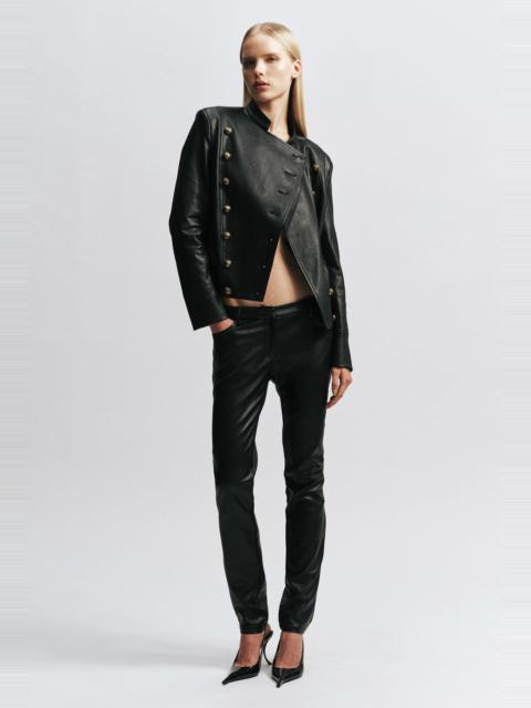 BARDOT Jollie Vegan Leather Pant In Black