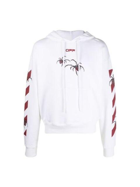 Off-White Off-White Spider Arrows Logo Hooded Sweater OMBB037S20E300010124