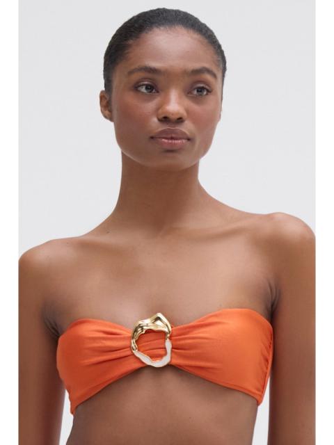 PatBO JERSEY SANDS STONE BIKINI TOP