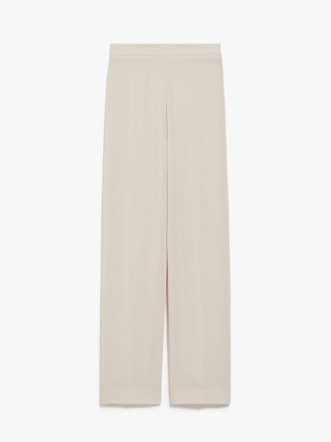 MARESCA Fluid-fit cady trousers