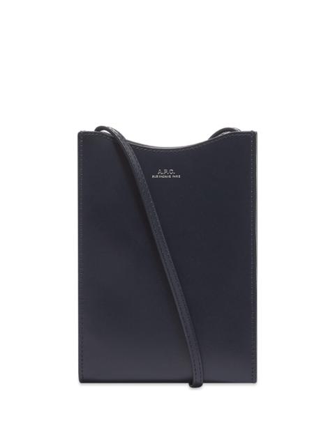 A.P.C. Jamie Leather Neck Pouch