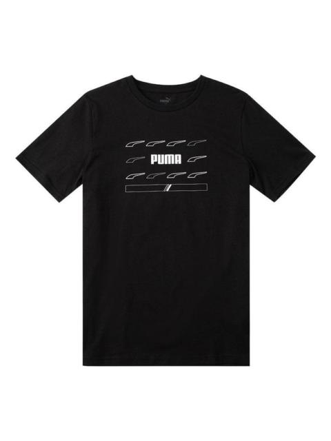 PUMA Graphic T-Shirts 'Black' 849571-01