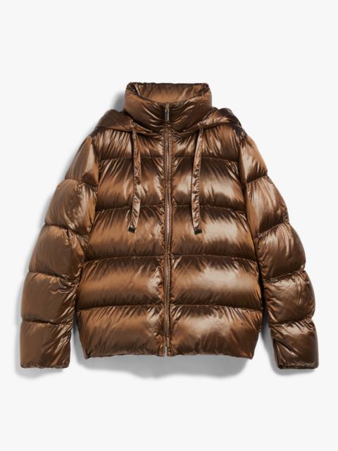 SPACES Water-repellent canvas down jacket