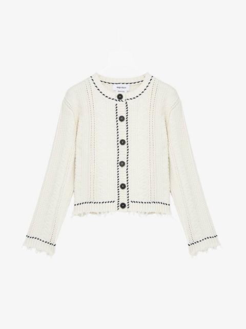 Alexander McQueen Textured Cardigan