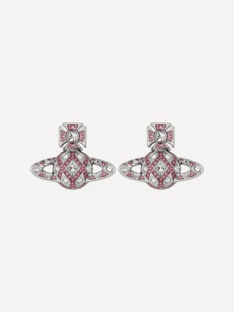 Vivienne Westwood Silver-Tone Rachelle Bas Relief Earrings