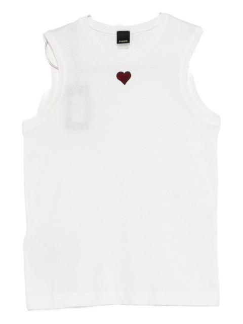 PINKO heart tank top
