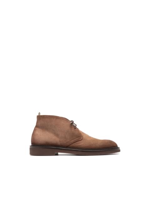 OFFICINE CREATIVE DUDE FLEXI 004 lace-up leather boots