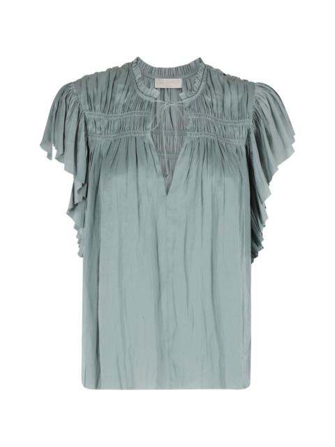 ULLA JOHNSON V-neck blouse