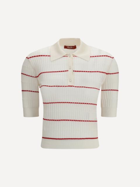 Max Mara Studio Polo Gallo in wool and silk